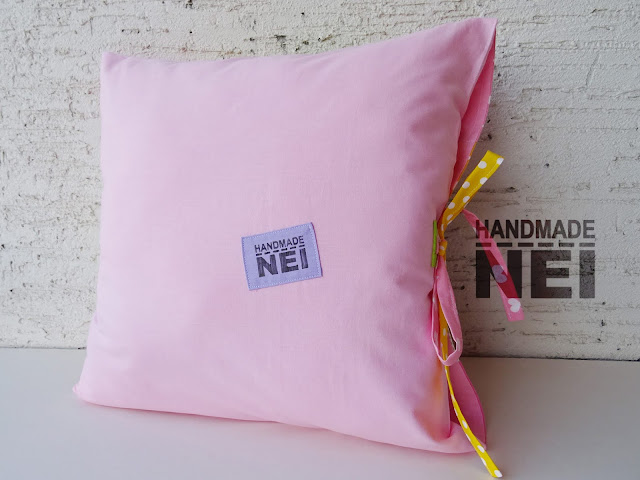 Handmade Nel: Пачуърк калъфка за възглавница "Михаела"