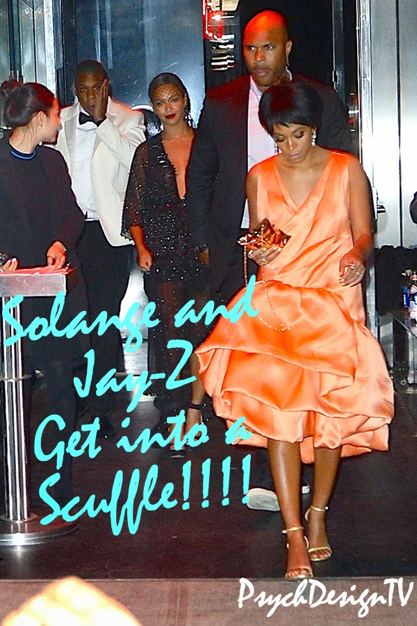 WHAAAA? Solange Gets Into a Scuffle with Jay-Z and Its All Caught On Tape!