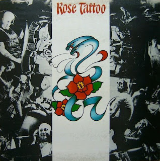 Rose Tattoo ‎ "Rose Tattoo" 1978 Australia Hard Rock debut album  (The 100 best Australian albums, book by John O'Donnell)