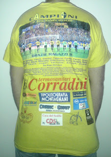 228 - modena fc calcio football seriea 2002 sponsor trash back photo team