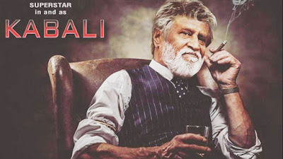 रजनीकांत फिल्‍म 'कबाली' का पोस्टर में 