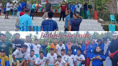 Laga Pembuka Bupati Cup 2 Zona Kajang  Pertemukan Pattiroang Fc dengan Lembang Lohe Fc