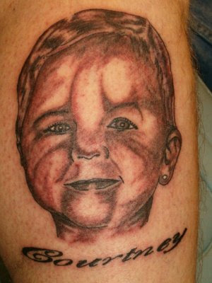 Style body art Kids Tattoo