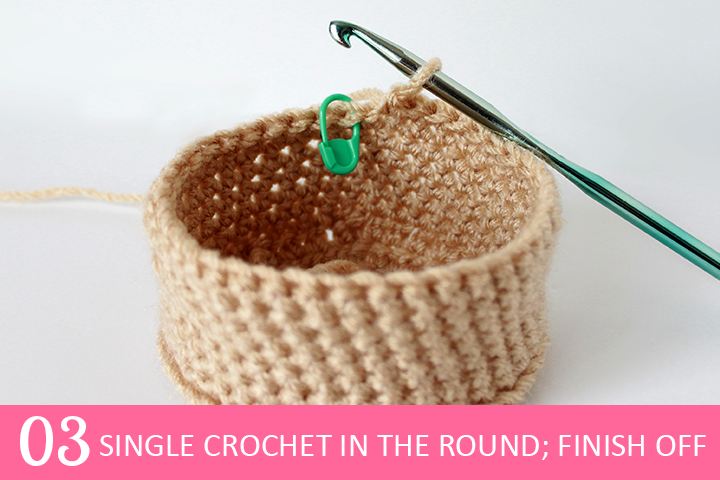 Tutorial: Spring Bunny Crochet Planter Cover |The Inspired Wren