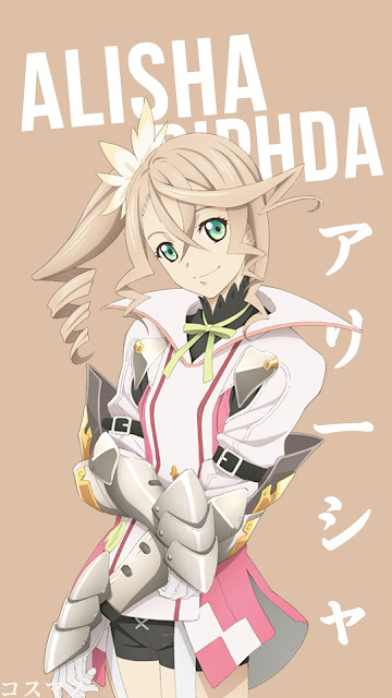 Alisha Diphda - Tales of Zestiria Anime HD Wallpaper for Smartphone