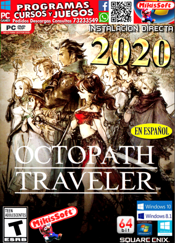 OCTOPATH TRAVELER 2020 - EL PREMIADO JUEGO DE ROL LLEGA A PC