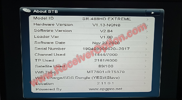 STARSAT MINI EXTREME SERIES HD RECEIVER NEW SOFTWARE V2.84