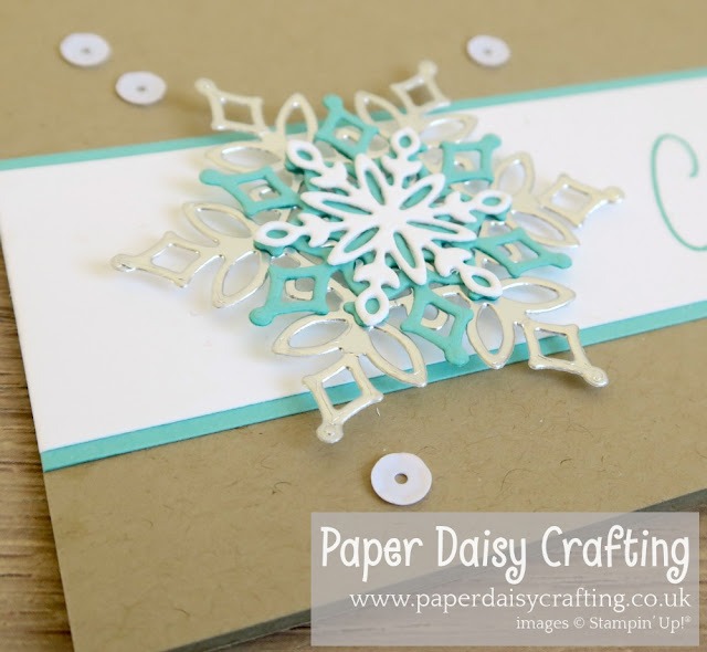 Snowfall thinlits Stampin Up