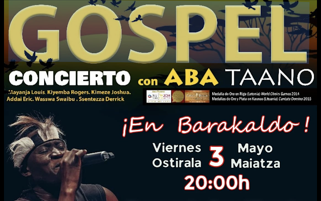 La iglesia de San Vicente acoge un concierto góspel el 3 mayo en beneficio de un proyecto con niños en Uganda