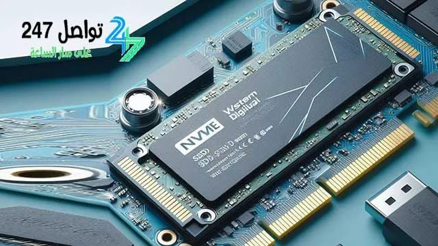 محرك أقراص الحالة الصلبة - NVMe SSD