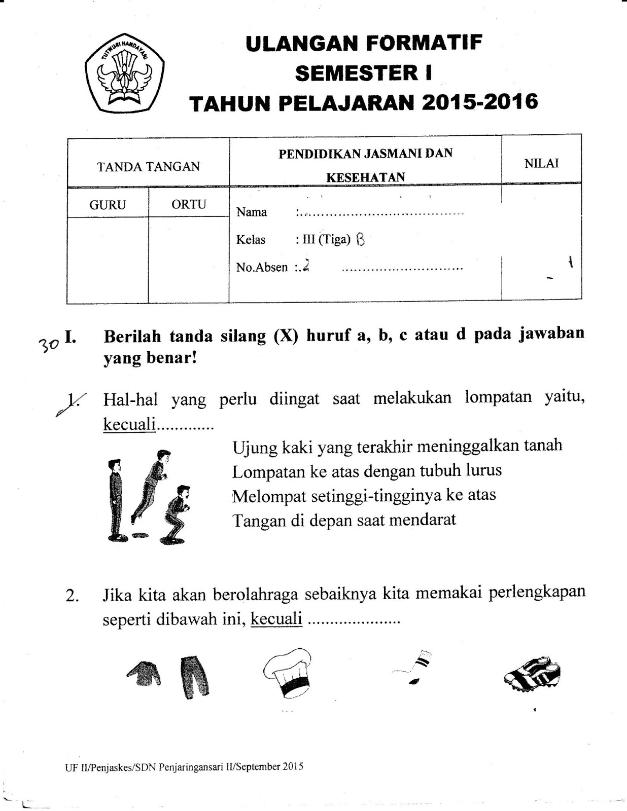 S Kom Selamat Datang Di Web Sunarto Buku Tematik Kelas 3 Semester 2 Kurikulum 2013 Lengkap Buku Guru Dan Kisi Kisi Soal Uts Sd Kelas Iii Semester 1