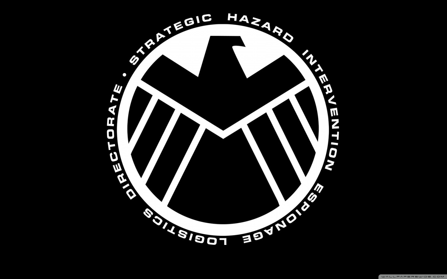 ... them collectively, S.H.I.E.L.D's logo is an eagle encased in a circle