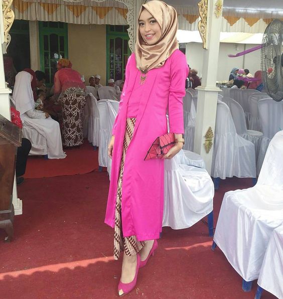 45 Model  Baju Batik  Muslim 2019 Simple Casual Modern