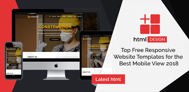 free responsive website template