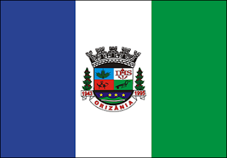 Bandeira de Orizânia - MG