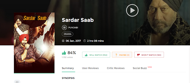 Sardar Saab (2017) Full Punjabi Movie 700mb HD