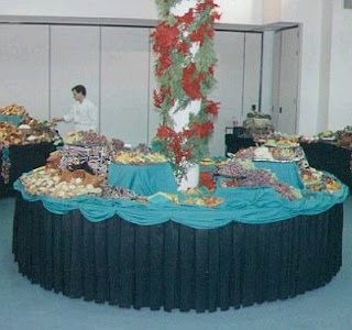 Decoracion de Mesas para Buffet, Presentacion y Montaje