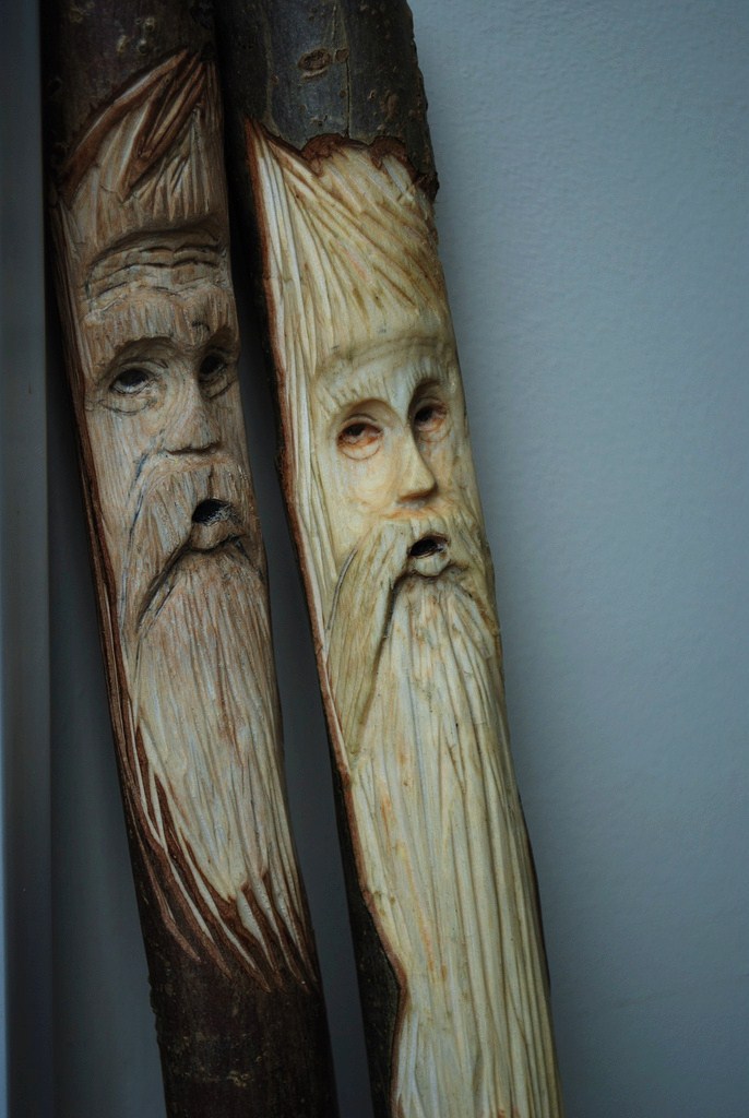 Woodwork Carving Wood Spirits PDF Plans