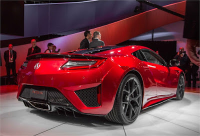 2016 acura nsx specifications