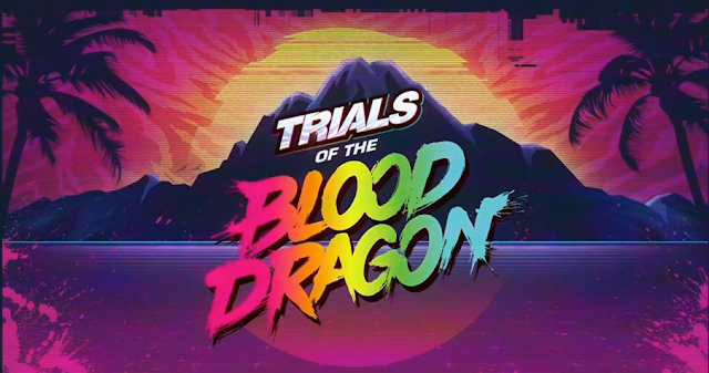 Trials of the Blood Dragon logo Ubisoft E3