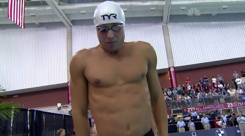 Michael Alexandrov Shirtless at Short Course National Championships 2010