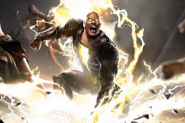 Nhóm siêu anh hùng đối đầu với Black Adam của The Rock