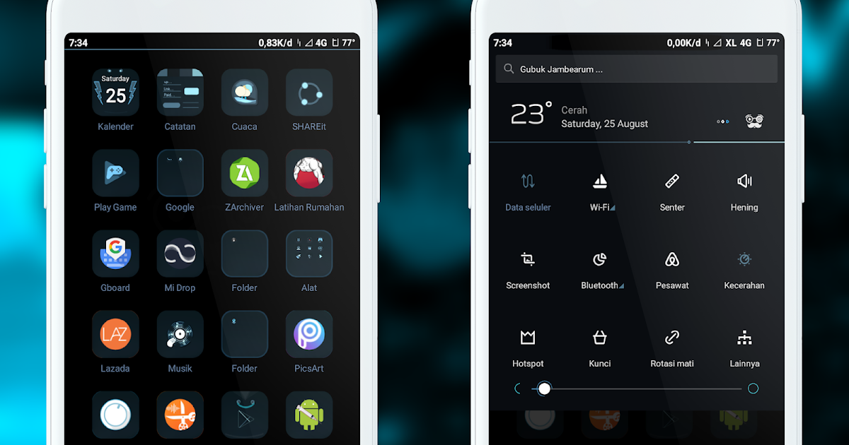 Update Tema Xiaomi Black GTLO v10 Mtz by Icky Falken For ...