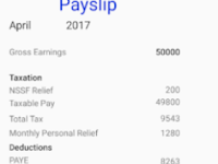 Kenya Payslip Calculator -Android App