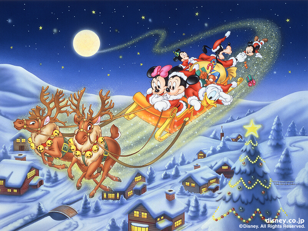 Funny wallpapersHD wallpapers: mickey mouse christmas wallpaper