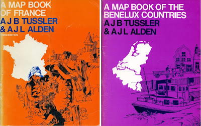 Tussler and Alden Mapbook of France Benelux Countries