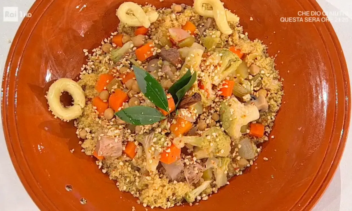 Cùscusu di carne e verdure