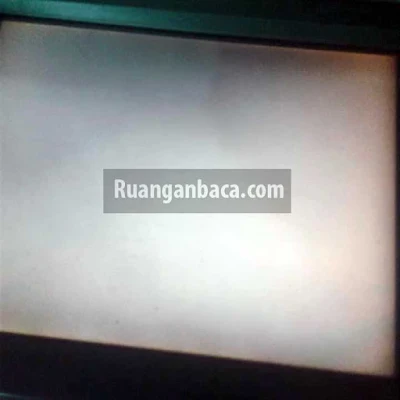 Solusi Perbaiki Layar LCD blank atau gelap Mesin Fotocopy canon IR/ IRA