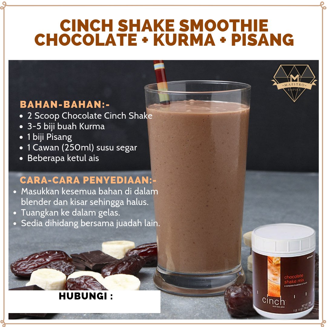 cinch shaklee untuk puasa