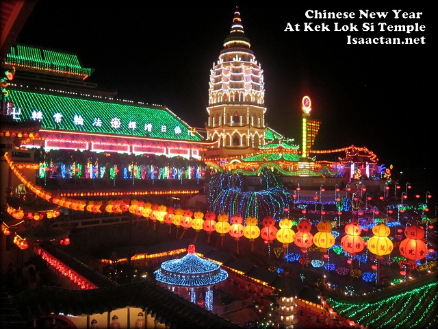 Kek Lok Si Penang Chinese New Year