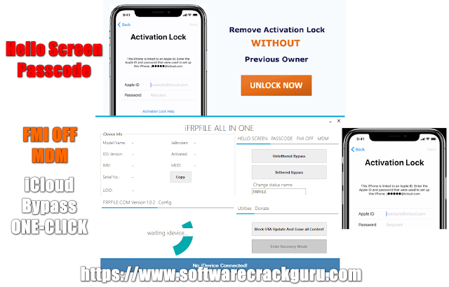 iFrpfile All In One iCloud tool V1.0.2 Free Download - No Need To Buy / Activation