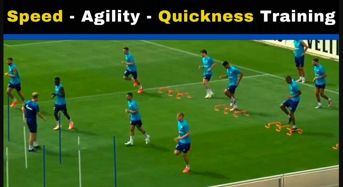 Speed - Agility - Quickness Training Soccer (SAQ)