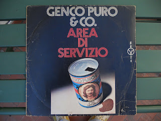 Genco Puro & Co "Area Di Servizio"1972 Italy Prog mega rare in Bla Bla label (feat -Franco Battiato)