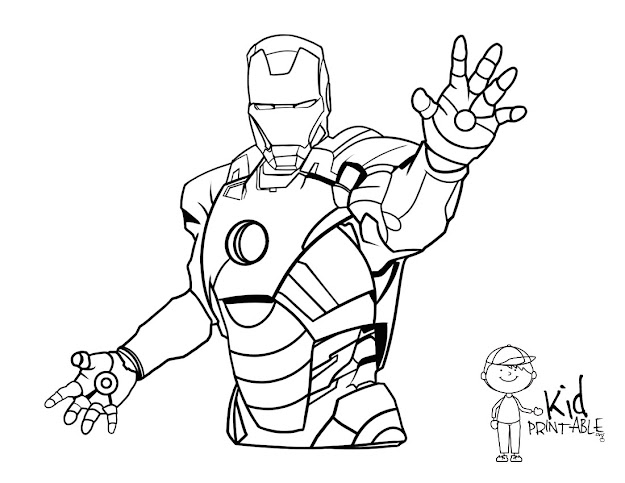  Iron Man Coloring Pages  Free Printable Iron Man Coloring Pages Kid  Printable 