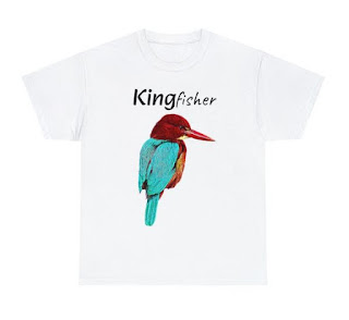 Kingfisher,unisex,Tshirt,