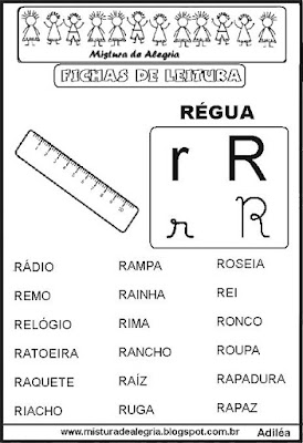 Fichas de leitura para baixar