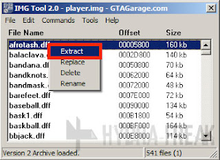Cara mengekstrak berkas dengan IMG Tool 2.0 - 1