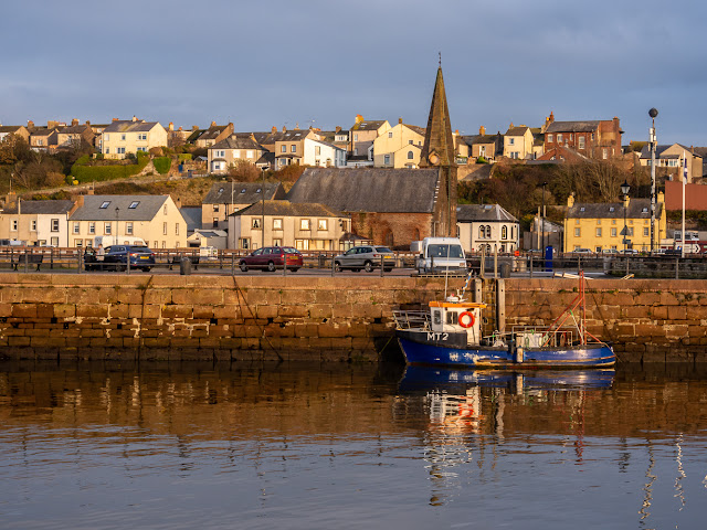 Photo of Maryport from across the harbour