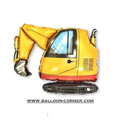 Balon Foil Excavator / Bego