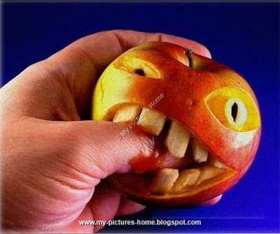 Creative Fruit Pictures: Apple