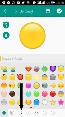 how to make emoticons using your picture