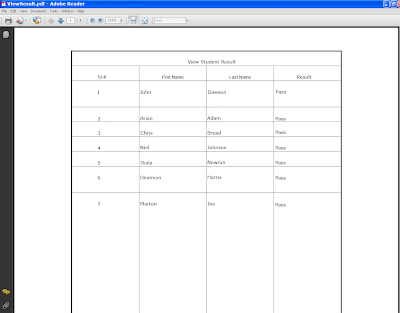 Export gridview to pdf