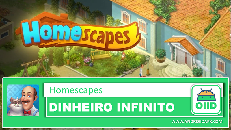 Homescapes v2.8.1.900  – APK MOD HACK – Dinheiro Infinito