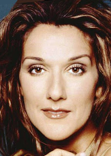 Woman with Oblong face shape. Celine Dion, Canadian musician.