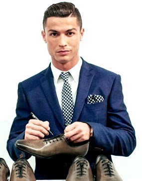 Foto de Cristiano Ronaldo bien elegante