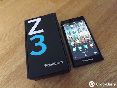 Harga dan Spesifikasi HP Blackberry Z3 Terbaru